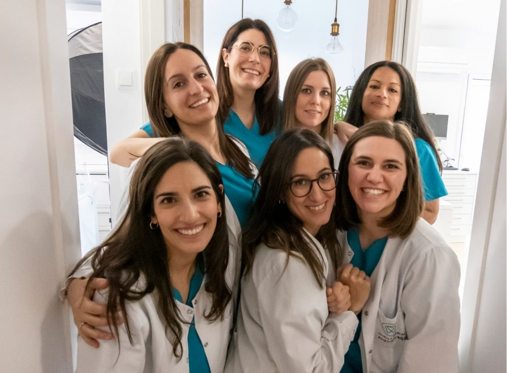 grup de dentistes de la Cínica Dental Aiguafreda a Osona